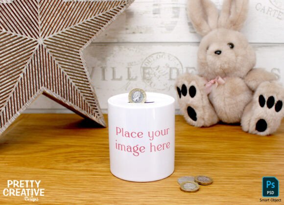 Download Ceramic Money Box Smart PSD Mockup - Psd mockup Collection