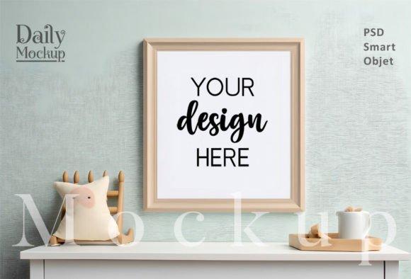 Download Nursery Frames Mockup, Kids Room Mockup - Kids room Collection