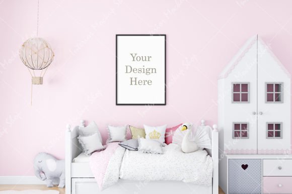 Download Frame Kids Mockup, Kids Room Mockup - Kids room Collection