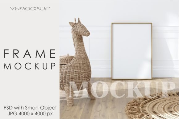 Download Mockup Frame in Kids Room Interior - Kids room Collection