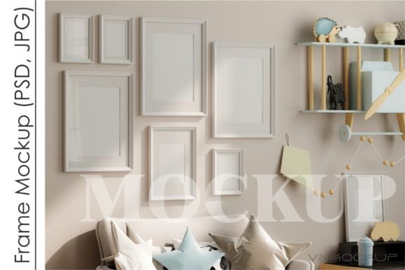 Download Frame Mockup Kids Room, Nursery Frame - Kids room Collection